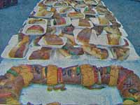 Rosca de Reyes sweet bread